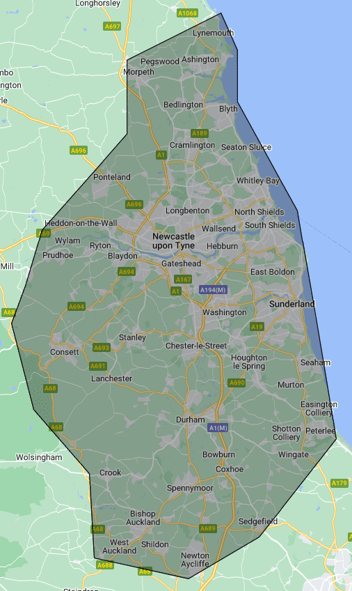Pest Shield area of coverage